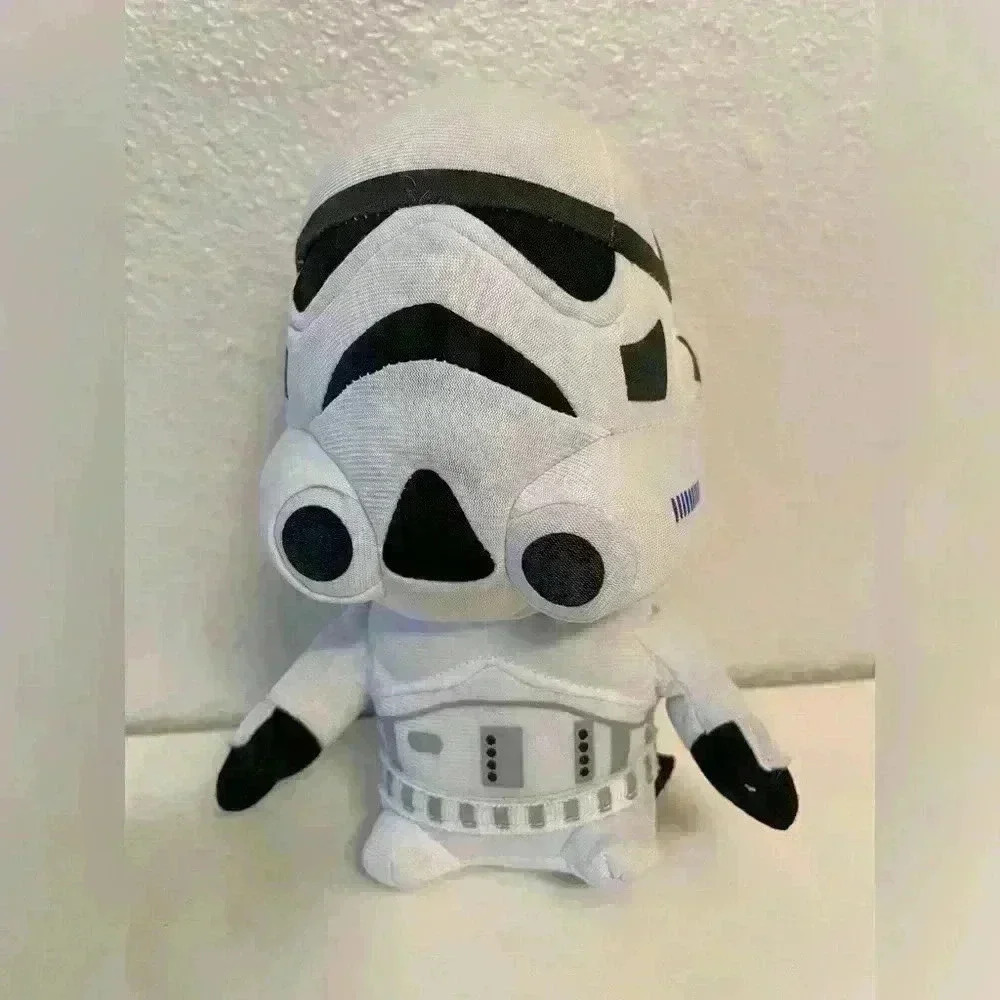 Star Wars Stormtrooper Plush Stuffed Toy Comic Images Disney‎  Big Head Size 7”